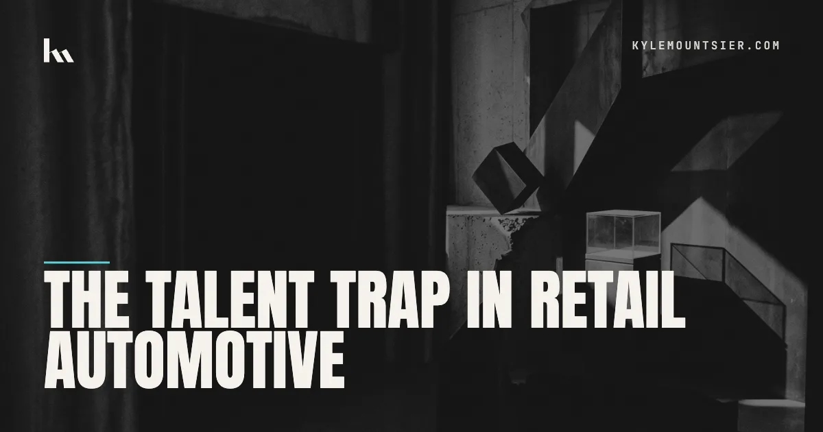 Illustration for “The Talent Trap in Retail Automotive”